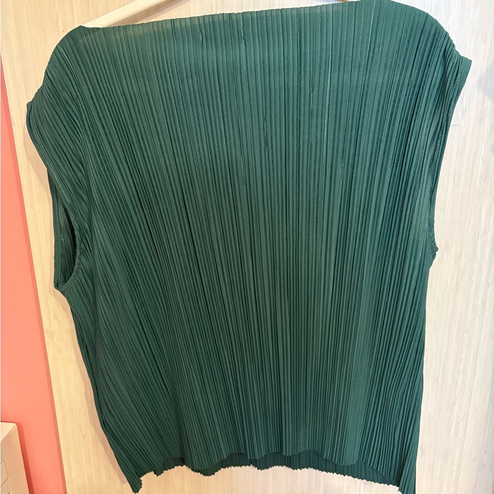 H&M Teal Pleated Women's Blouse